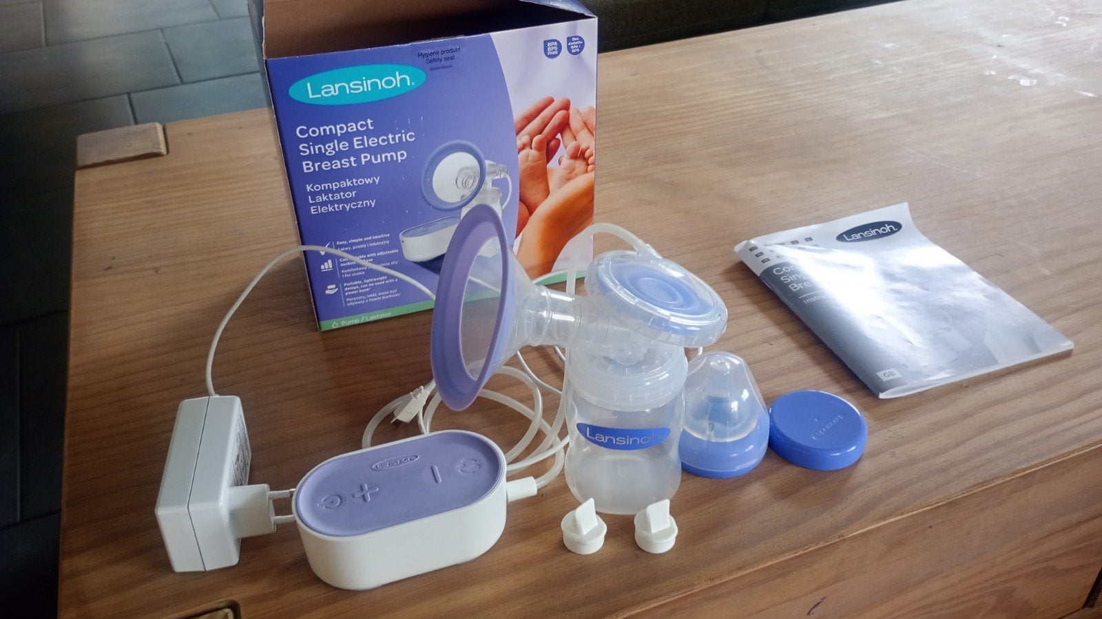 Lansinoh Elektrische Borstkolf Compact, Enlèvement, Tire-lait