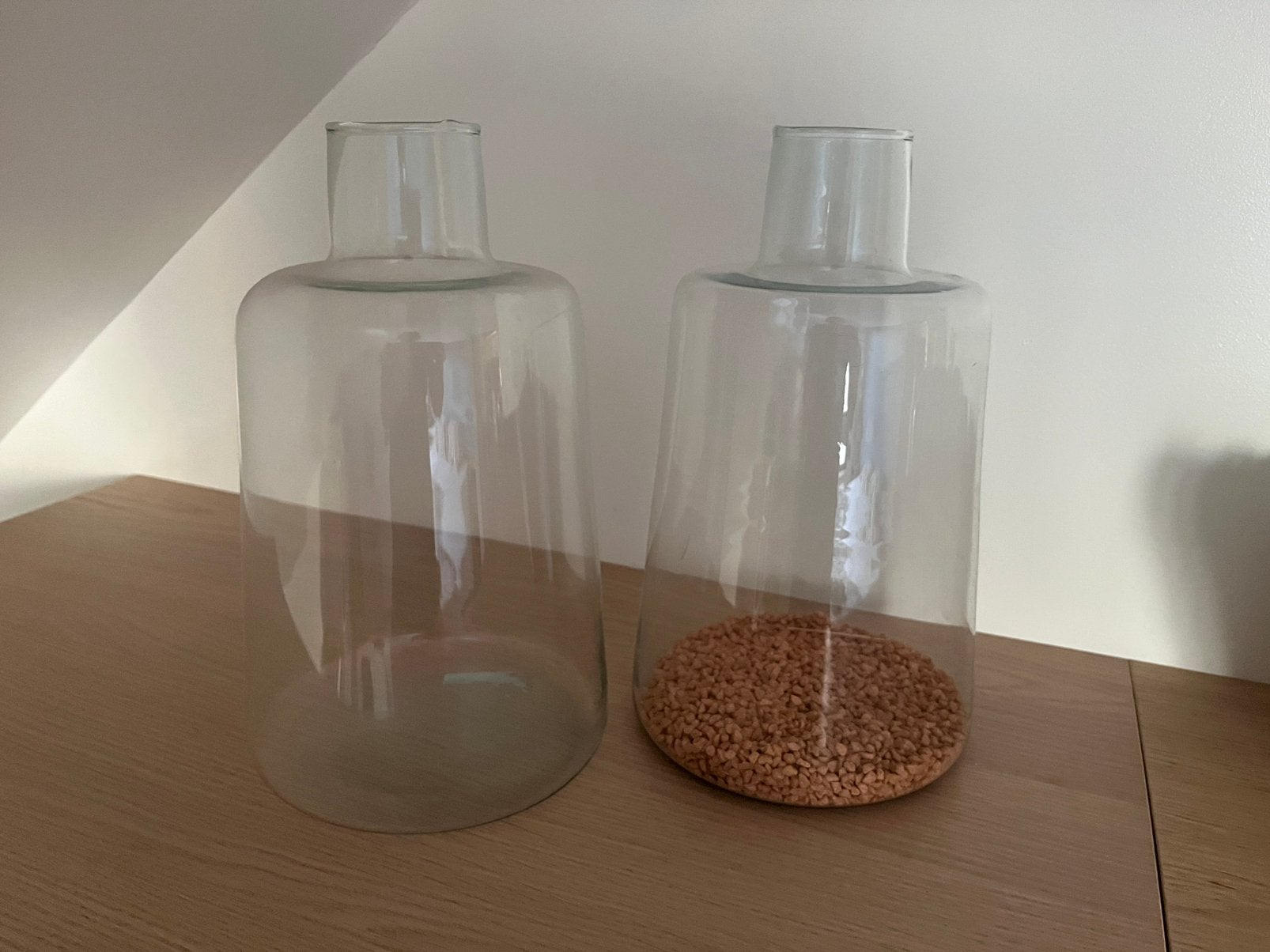 2 vazen, Huis en Inrichting, Ophalen, Zo goed als nieuw