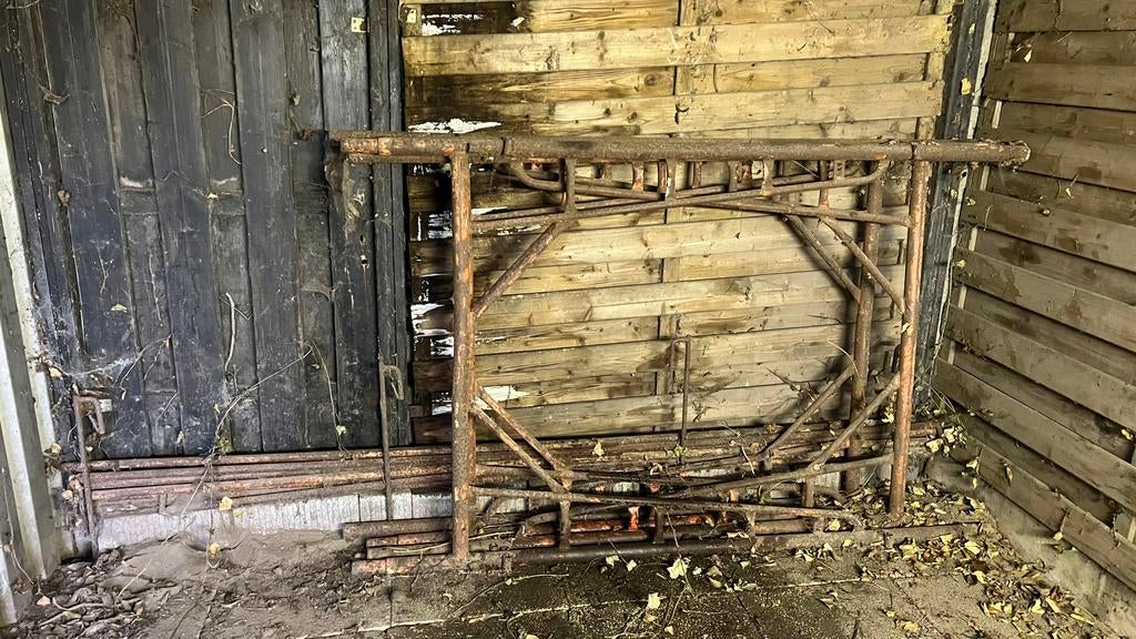 Oude stelling, Ophalen, Gebruikt, Gevelsteiger, 2 tot 5 meter