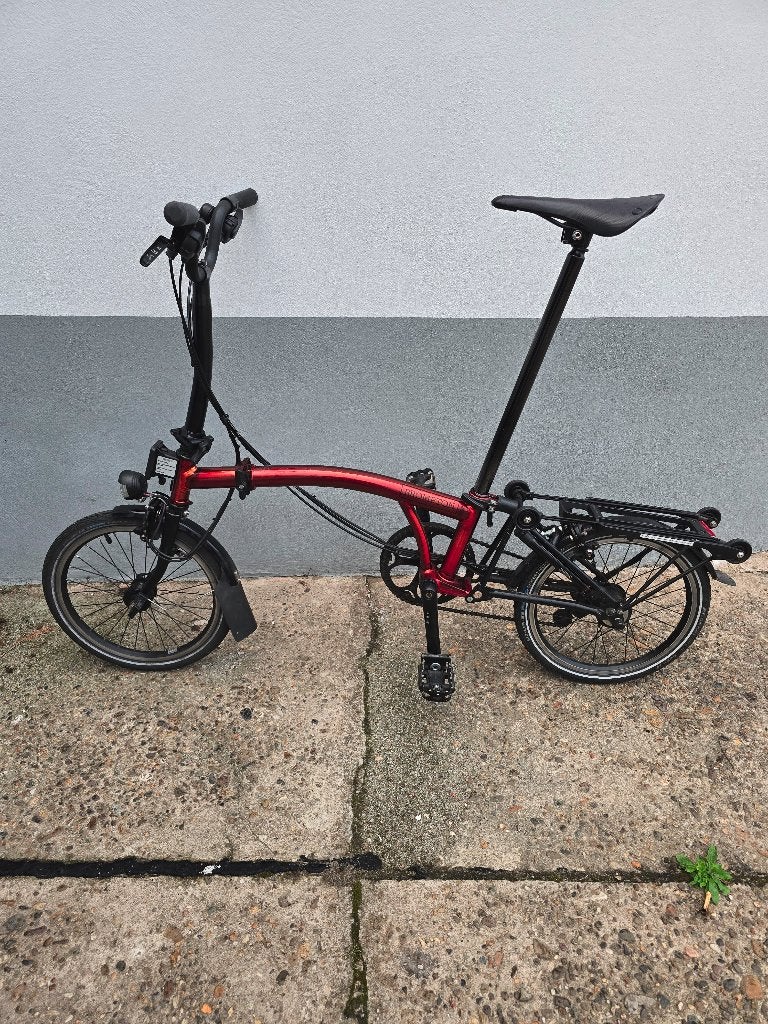 Brompton Flame Lacquer 2023 M3R, Fietsen en Brommers, Ophalen, Brompton
