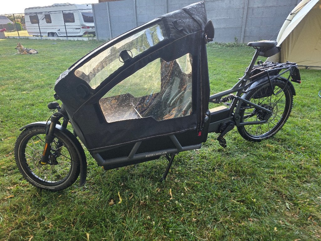 Riese & Müller Load4 75 vario HS - full option Bakfiets, Ophalen, Zo goed als nieuw, 50 km per accu of meer, Riese & Müller