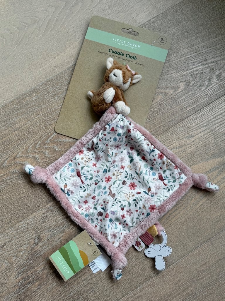 Knuffeldoekje baby, Kinderen en Baby's, Ophalen, Nieuw, Roze, Klein (minder dan 20 cm)