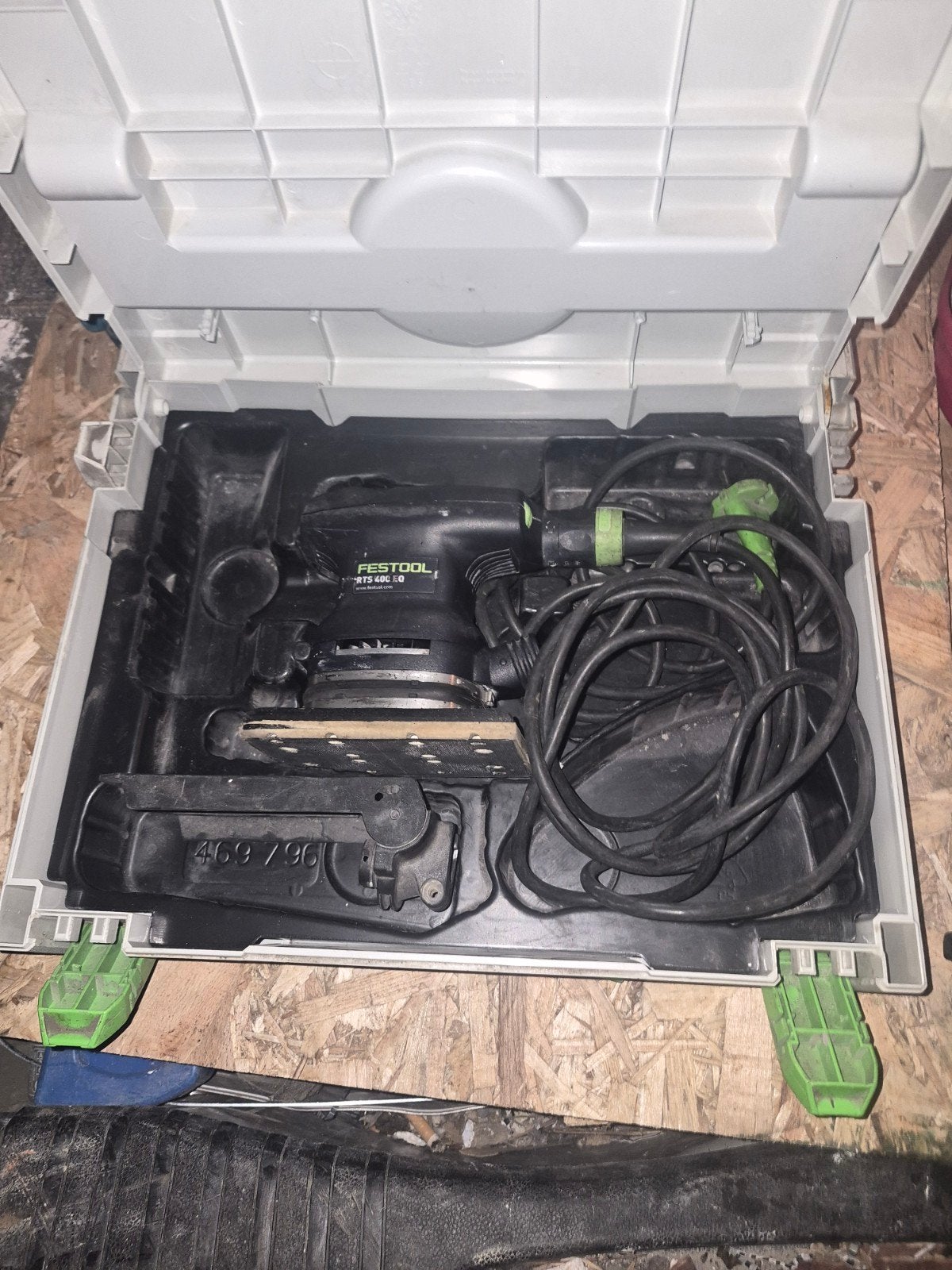 Festool RTS 400 EQ-Plus/REQ-Plus vibrerende schuurmachine, Doe-het-zelf en Bouw, Ophalen, Gebruikt