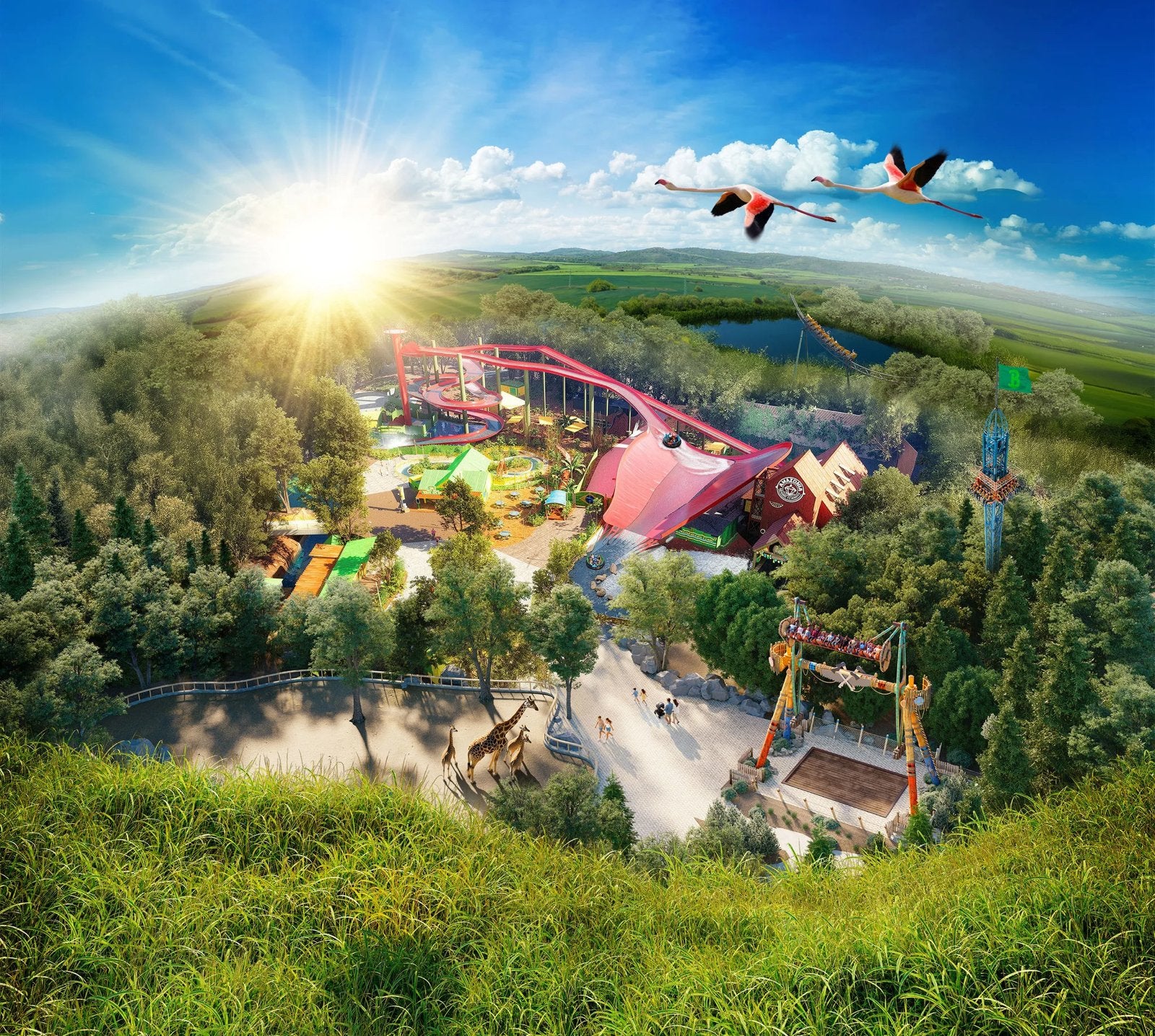 Bellewaerde tickets 4x, Tickets en Kaartjes, Drie personen of meer, Ticket of Toegangskaart