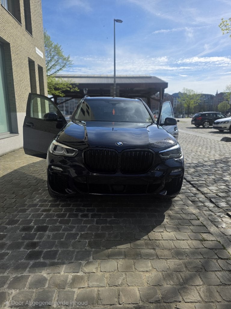 Bmw X5 45e, 2993 cc, Zwart, Leder, 5 zetels