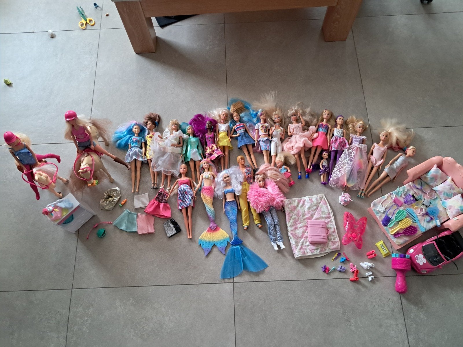 Groot lot Barbie spullen, Kinderen en Baby's, Ophalen of Verzenden, Barbie
