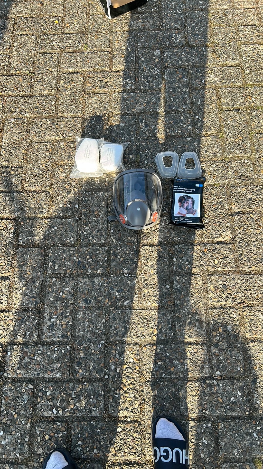 Gasmasker, Verzamelen, Ophalen