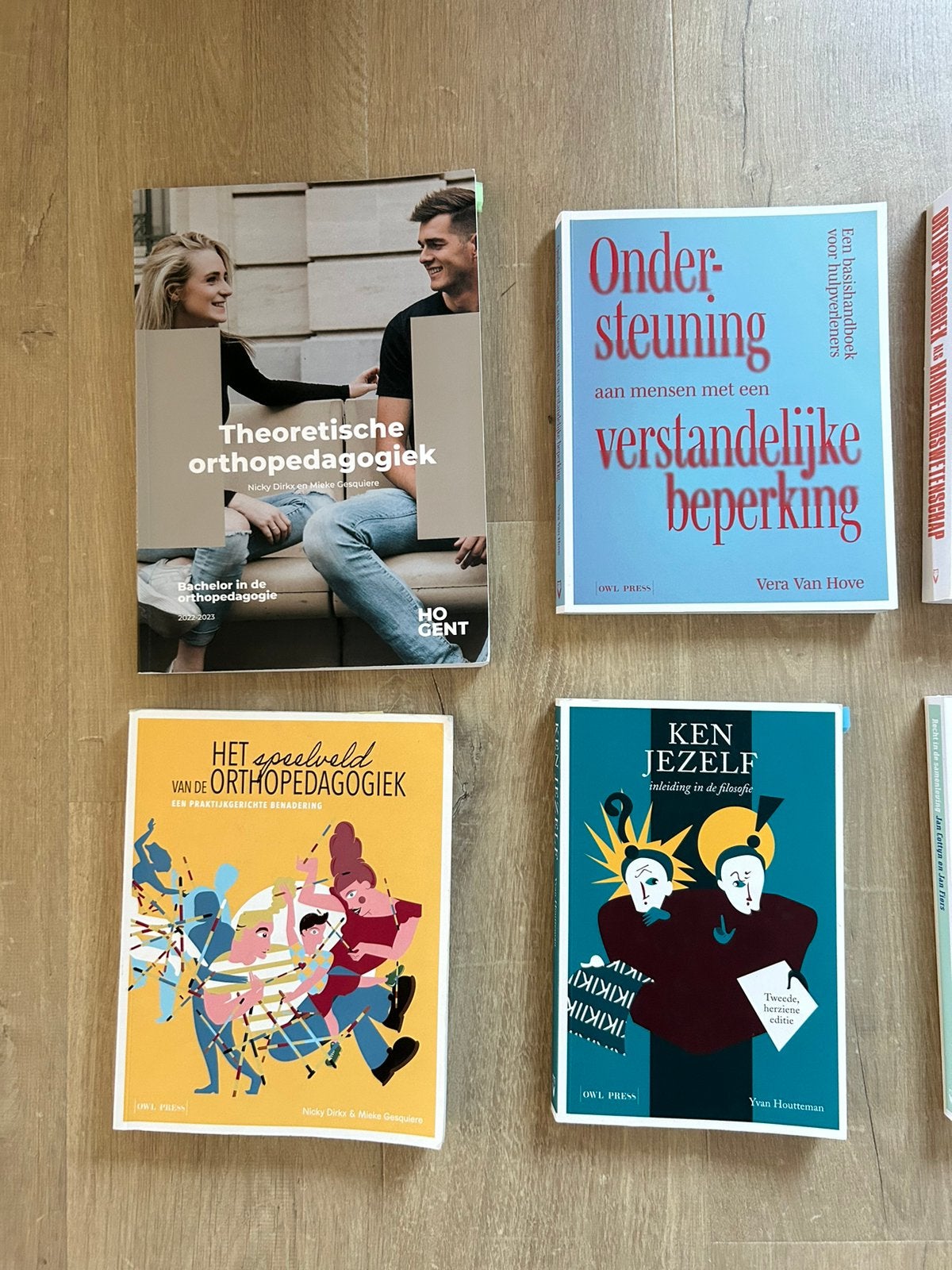 Studieboeken orthopedagogie HoGent, Boeken, Ophalen, Zo goed als nieuw