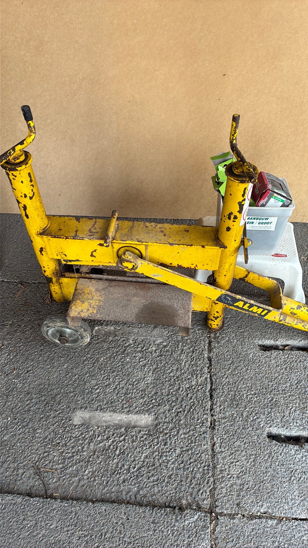 Klinkerknipper, Ophalen, Gebruikt, Klinkers