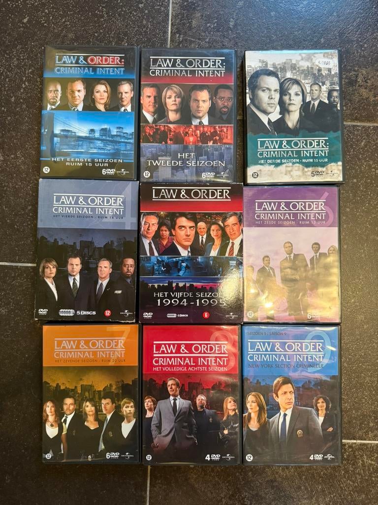 Law and order criminal intent, Cd's en Dvd's, Dvd's | Tv en Series, Ophalen of Verzenden, Zo goed als nieuw