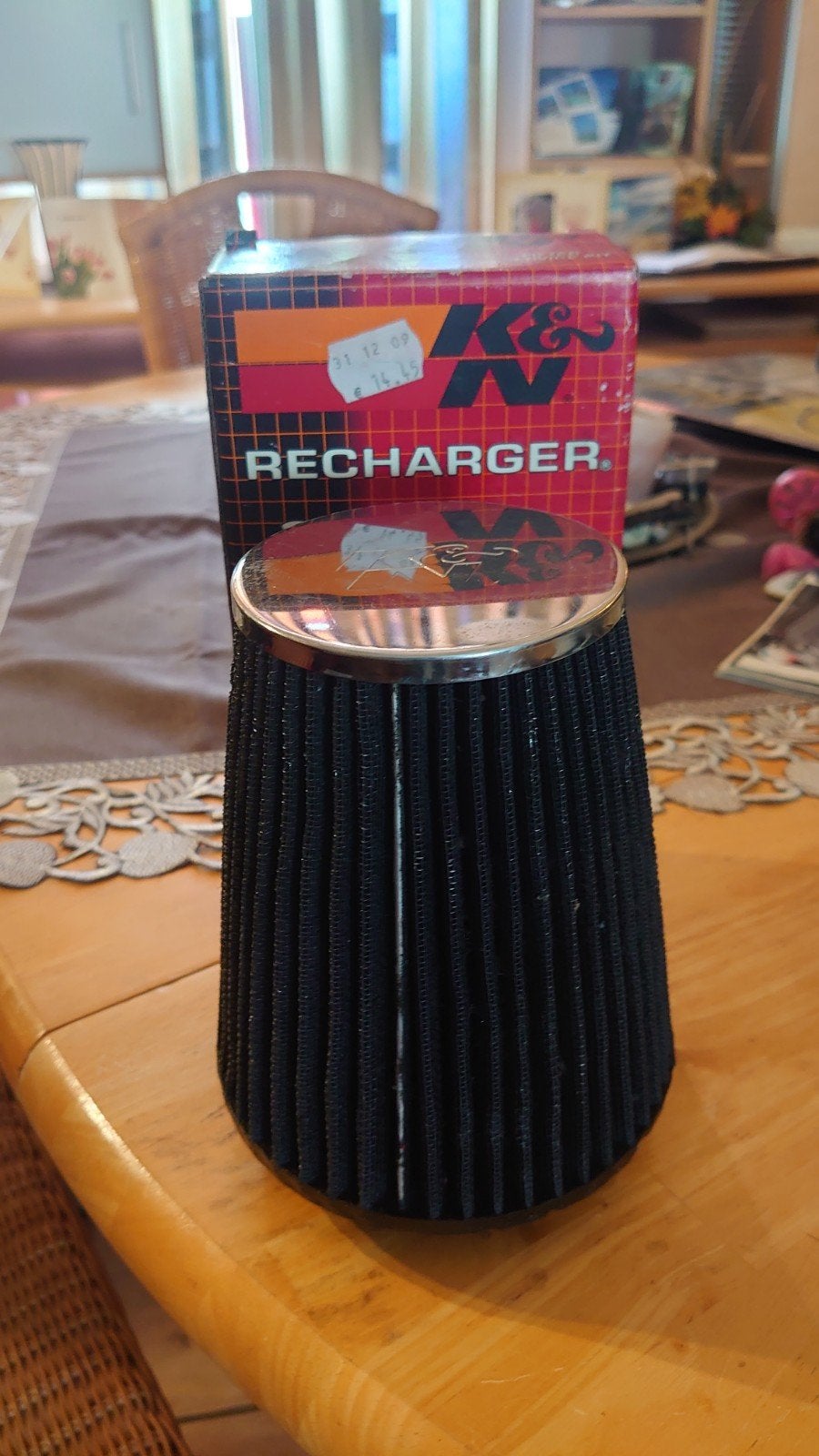 K&N luchtfilter voor OPEL C20NE/C20XE motor kompleet, Ophalen of Verzenden, Nieuw, Opel