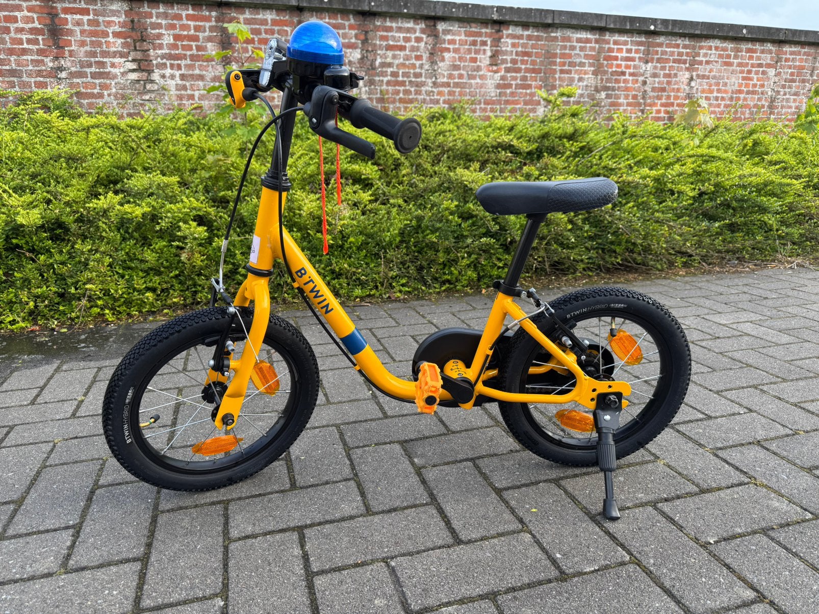 BTWIN Discover 500 kinderfiets 14 inch(2in1 loopfiets/fiets), Enlèvement, Comme neuf