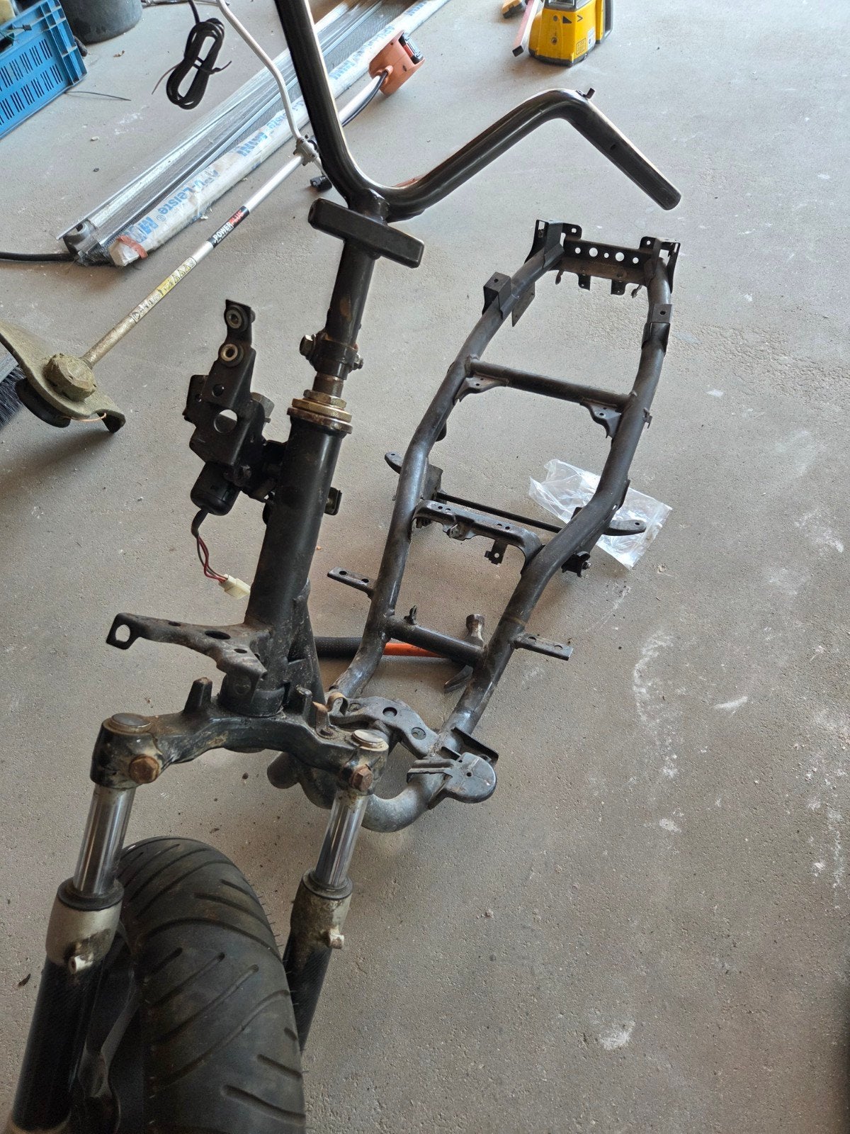 Aerox frame zonder 123, Fietsen en Brommers, Ophalen
