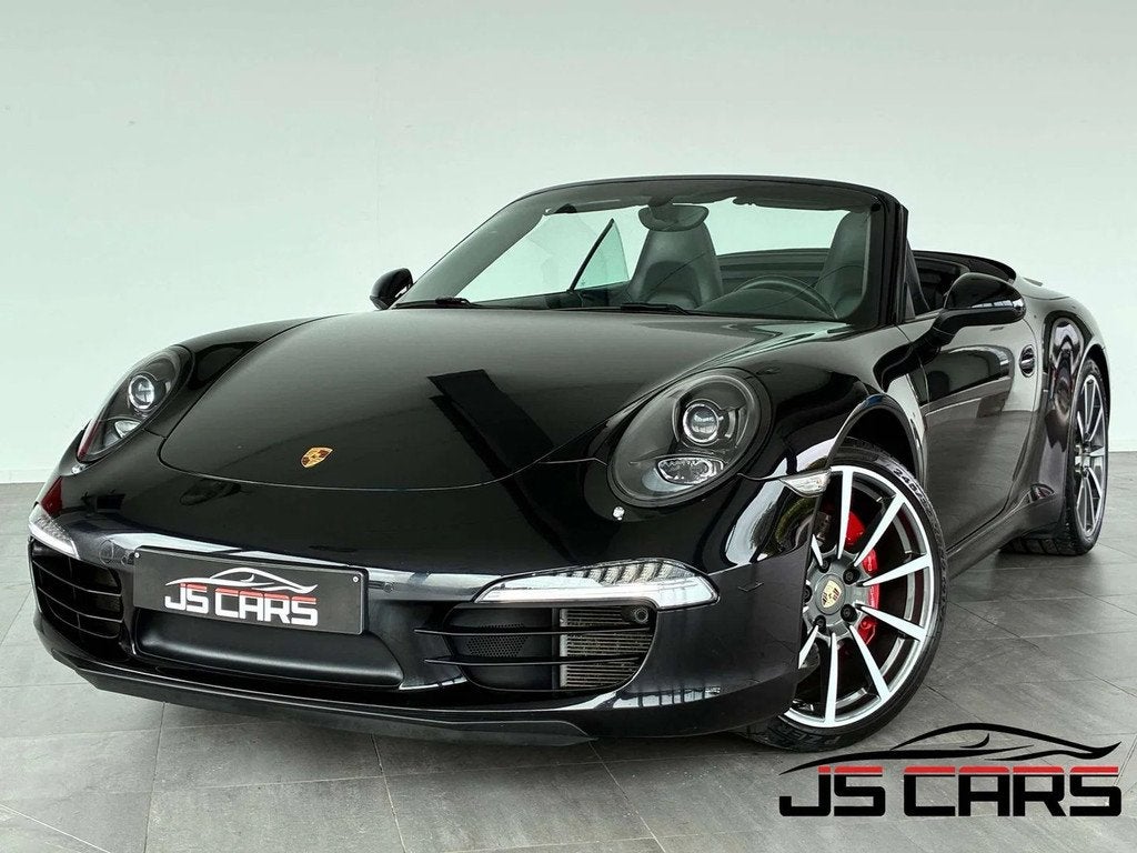 Porsche 911 CARRERA Type 991 S Cabriolet 3.8i PDK-PACK EXCLU, Auto's, Automaat, Lichtsensor, Zwart, Zwart