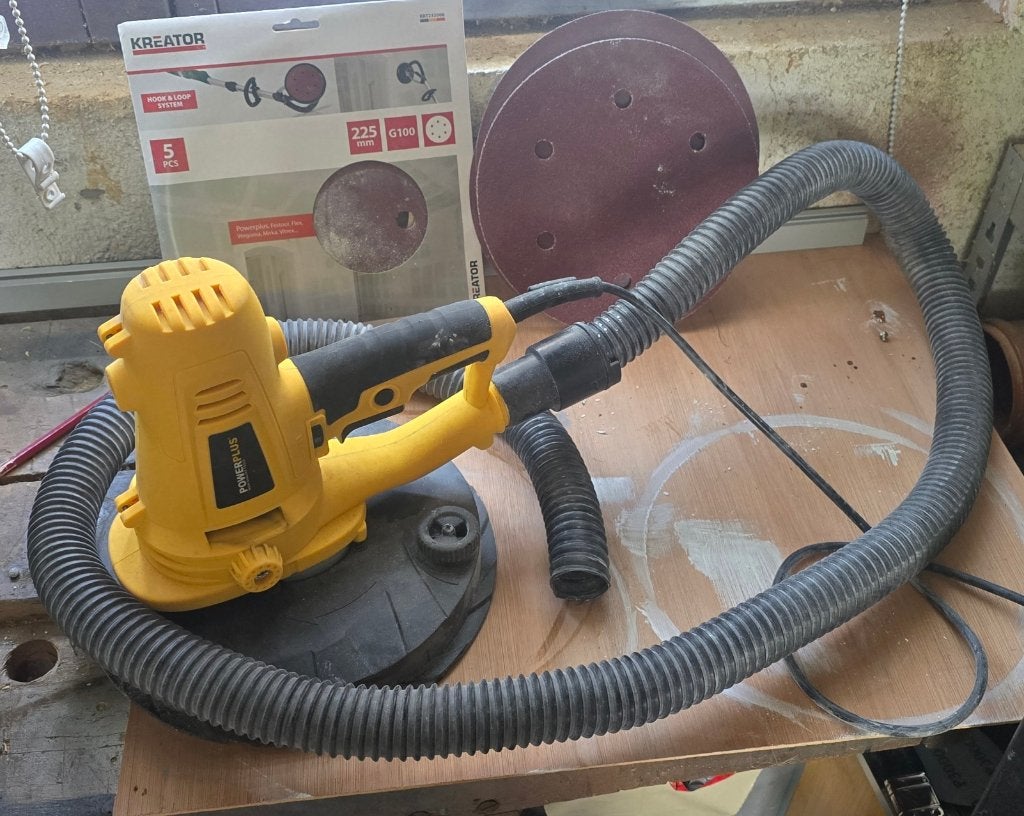 ponceuse murale, Enlèvement, Utilisé, 1200 watts ou plus, Ponceuse circulaire