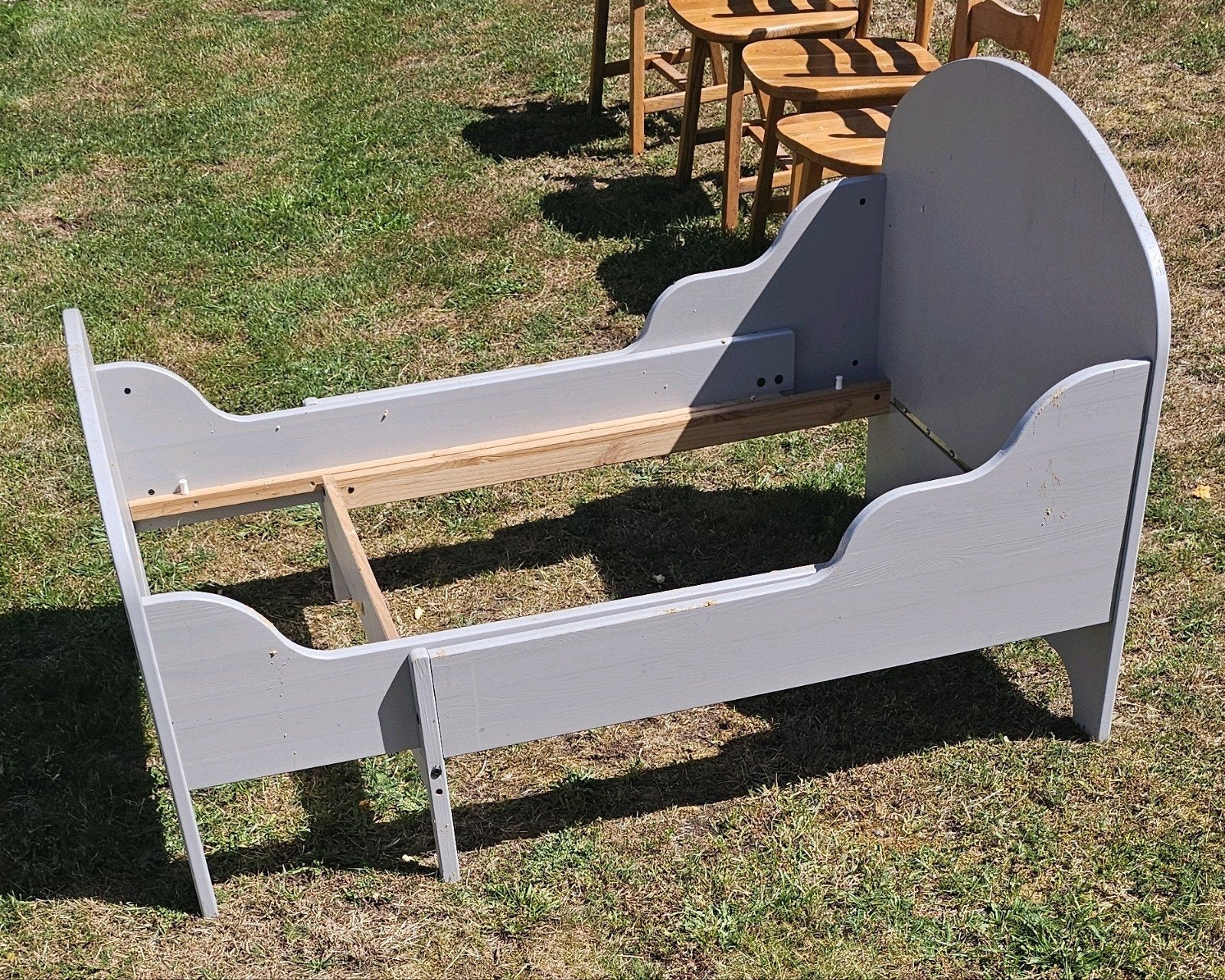 Gratis ikea meegroeibed, Ophalen