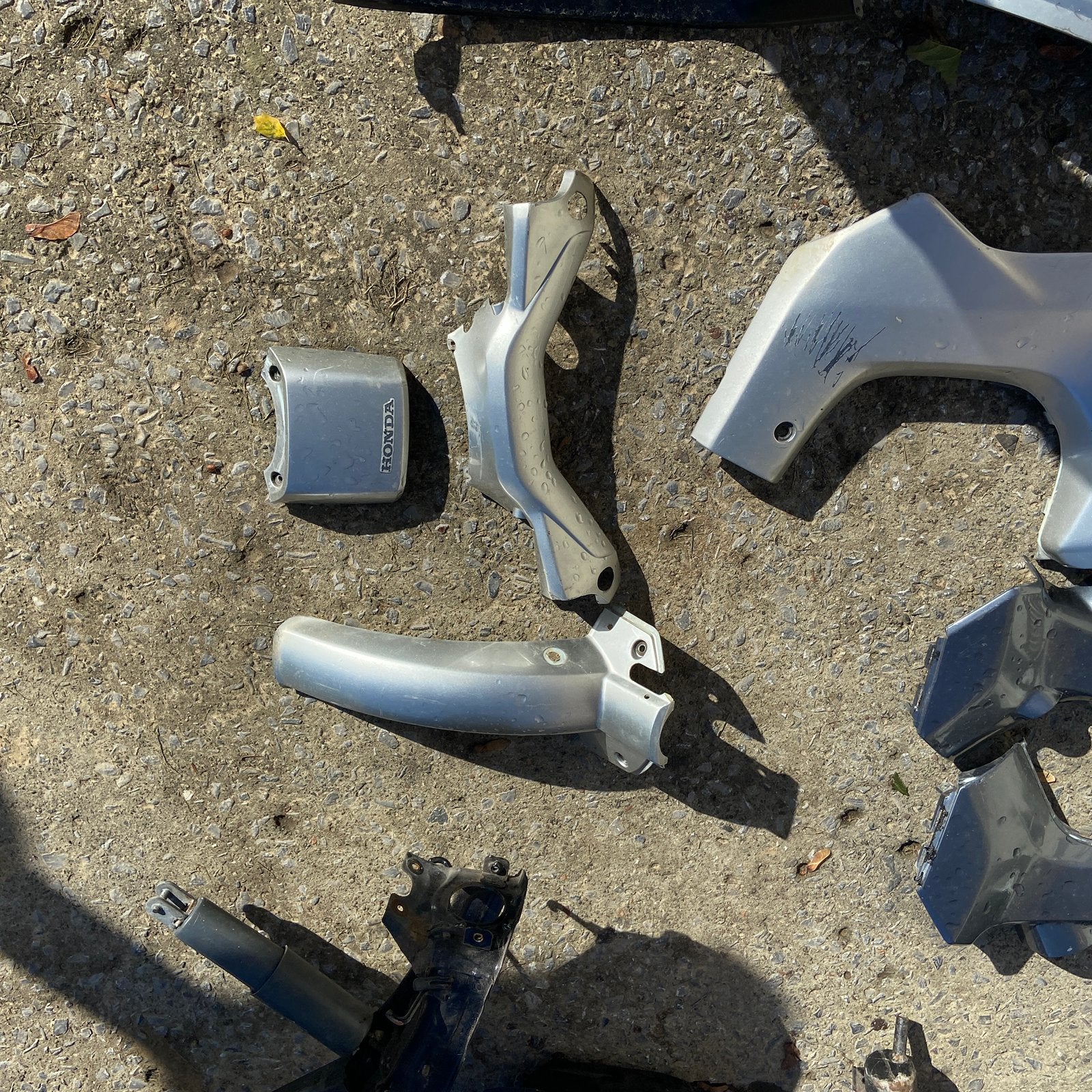 Kappen voor honda wallaroo de luxe, Ophalen