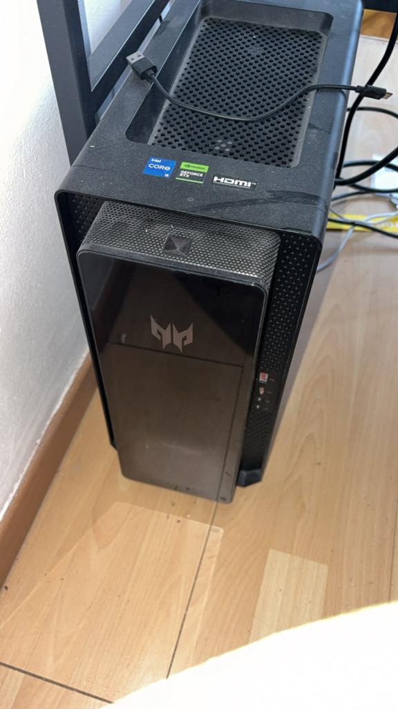 Dit is een Acer Predator Orion 3000 gaming desktop, Ophalen, Zo goed als nieuw