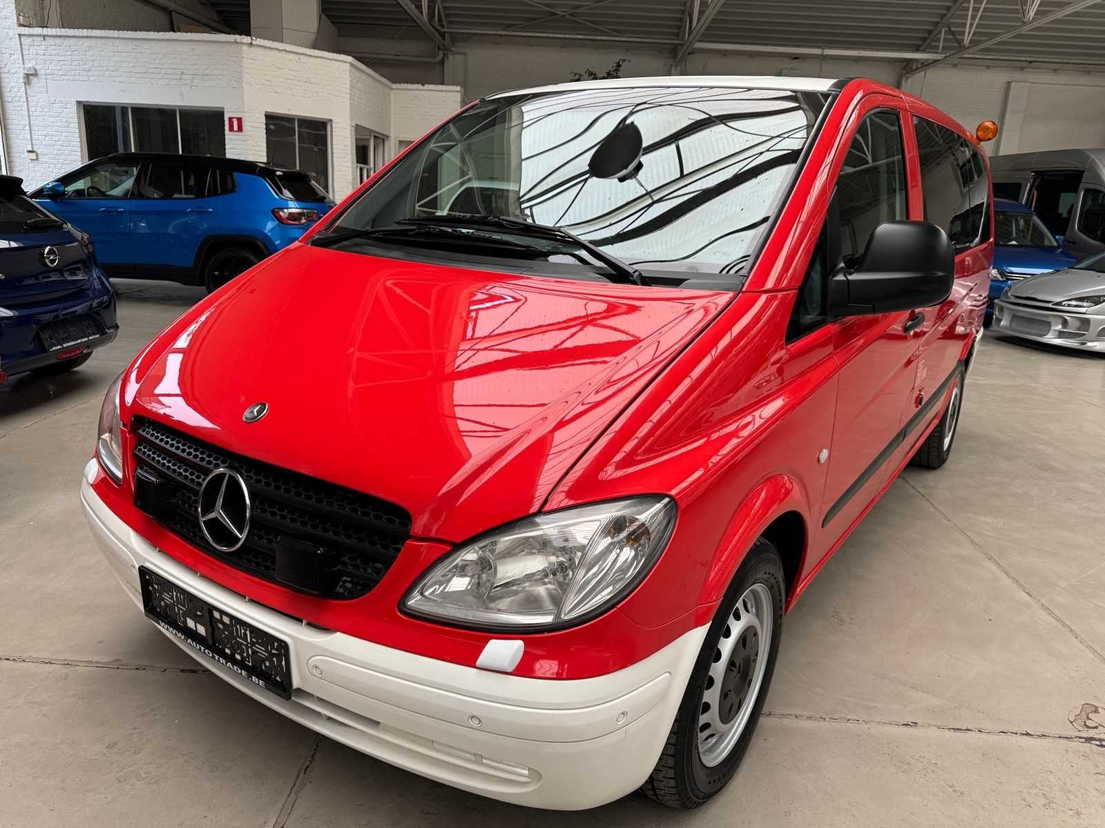 2005 Mercedes-Benz Vito 8+1 minibus automaat, Auto's, Automaat, Monovolume, Gebruikt, Bedrijf