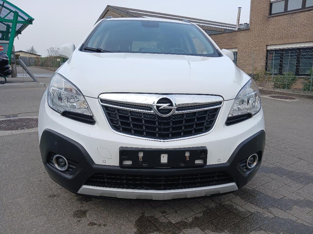 OPEL MOKKA/1700cc DIESEL/2014/GEKEURD/CAR PASS, Auto's, Opel, Euro 5, Monovolume, Wit, Bedrijf