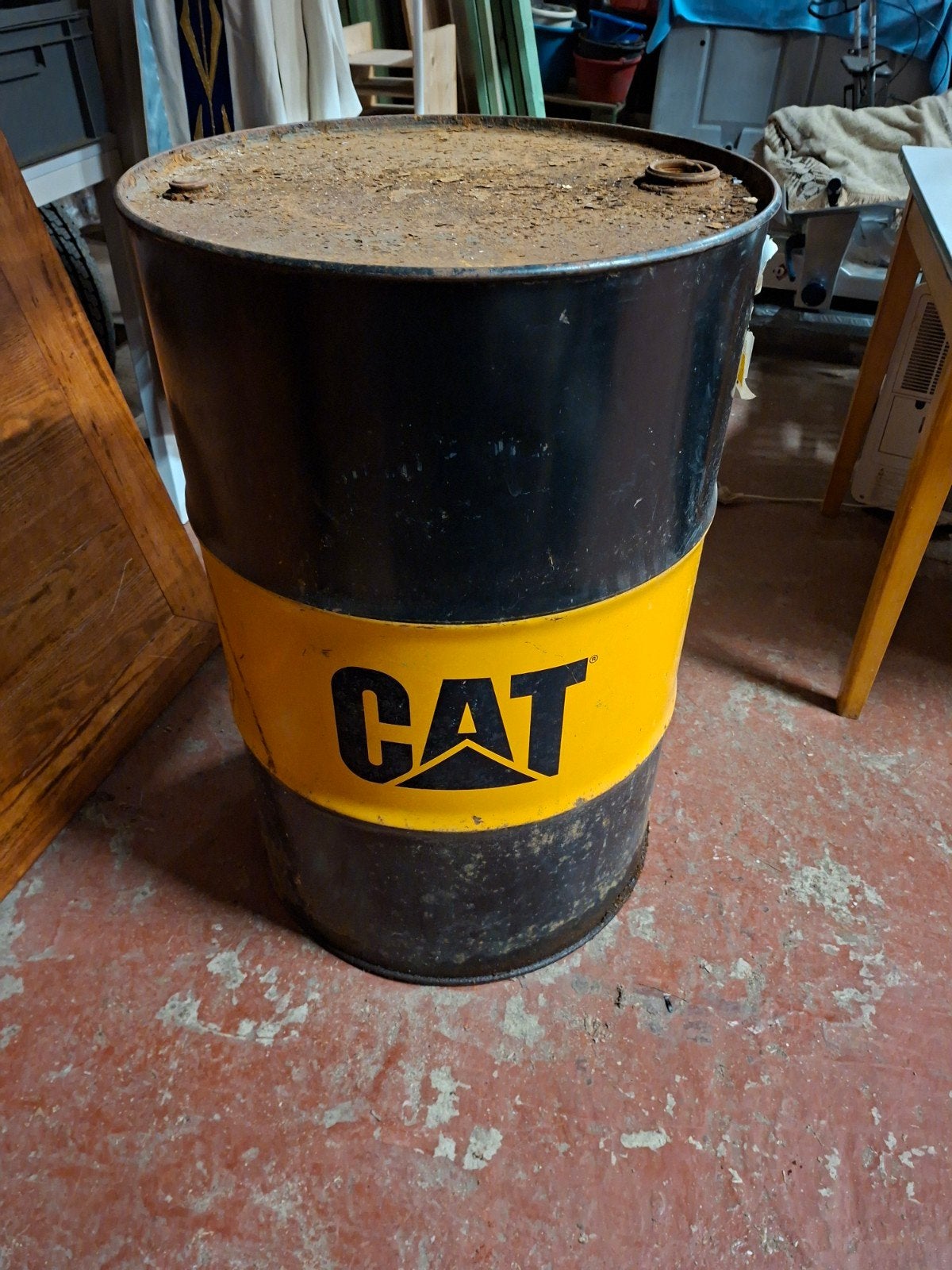 Cat olieton, Ophalen