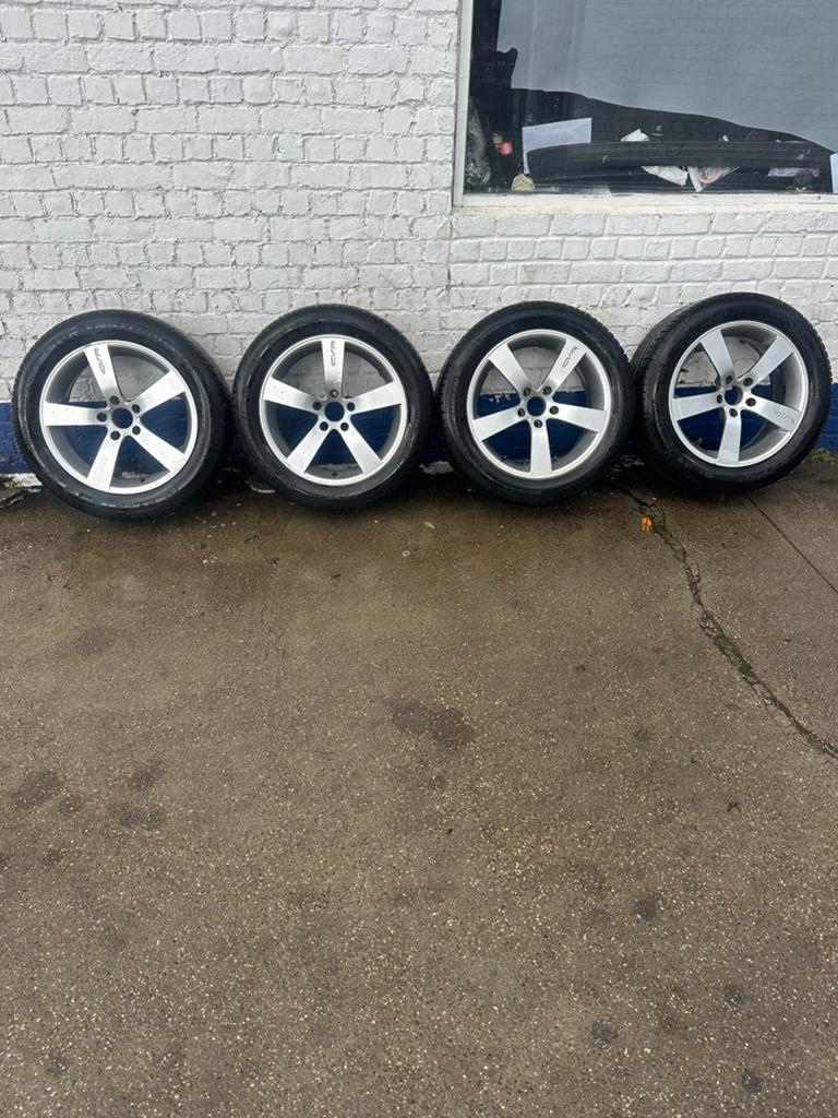 5x120 et20 BMW Jantes avec Pneus michelin RUNFLAT 245 50r18, Autos : Pièces & Accessoires, Pneus & Jantes, Pneus et Jantes, Enlèvement