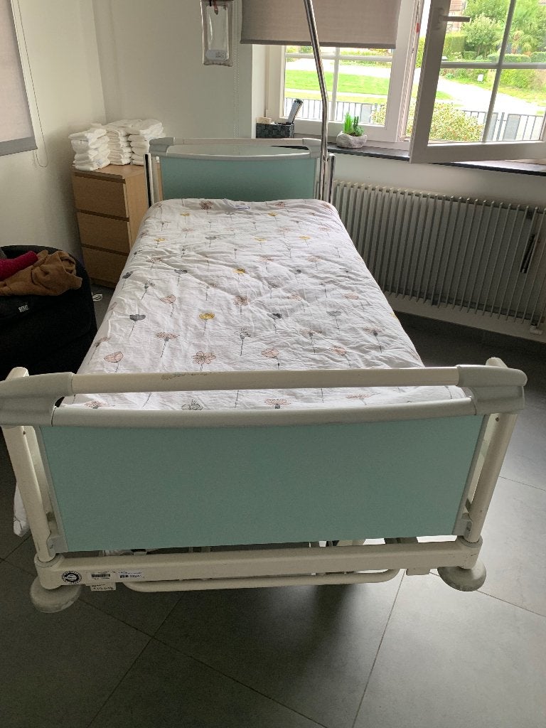 Elektrisch Ziekenhuisbed, Ophalen, Overige materialen, 90 cm, Eenpersoons