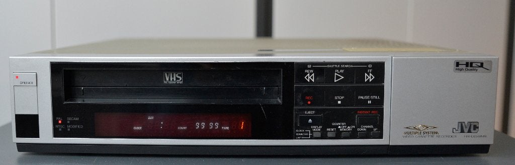 JVC Videocassetterecorder HR-D158MS MULTISTANDARD ZELDZAAM!, Ophalen, Gebruikt, VHS-speler of -recorder