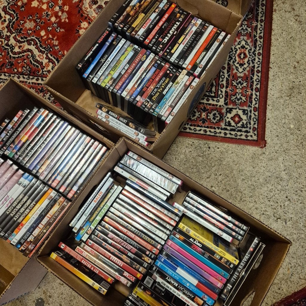 lot van 139 DVD's, CD & DVD, DVD | Autres DVD, Enlèvement, Comme neuf