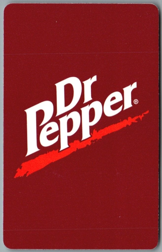 speelkaart - LK16296 - Dr Pepper, Verzamelen, Ophalen of Verzenden, Zo goed als nieuw, Speelkaart(en)
