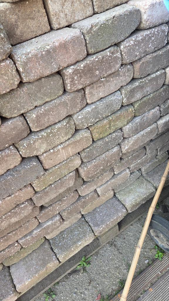 2 paletten klinkers gratis op te halen, Enlèvement, Briques