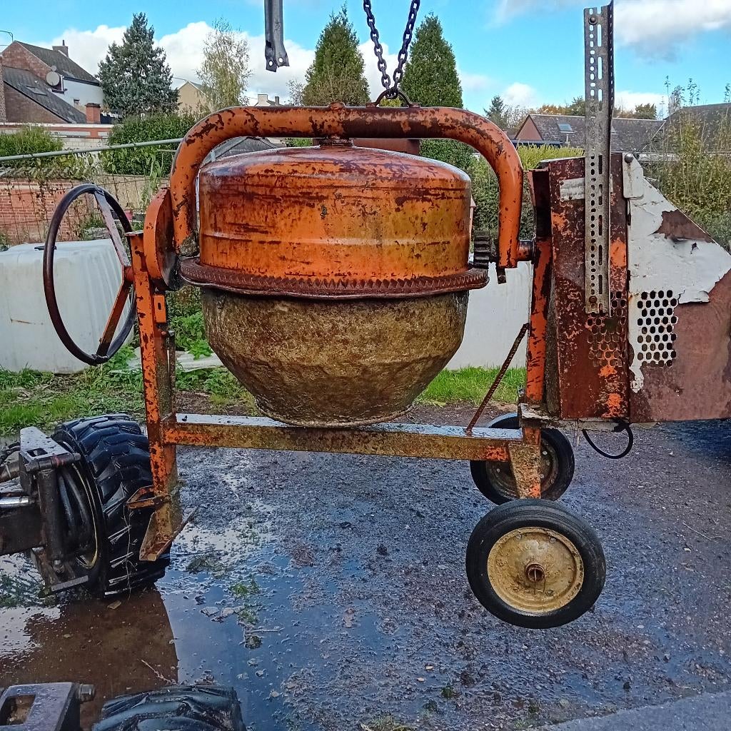 betonmixer, Doe-het-zelf en Bouw, Ophalen, Gebruikt