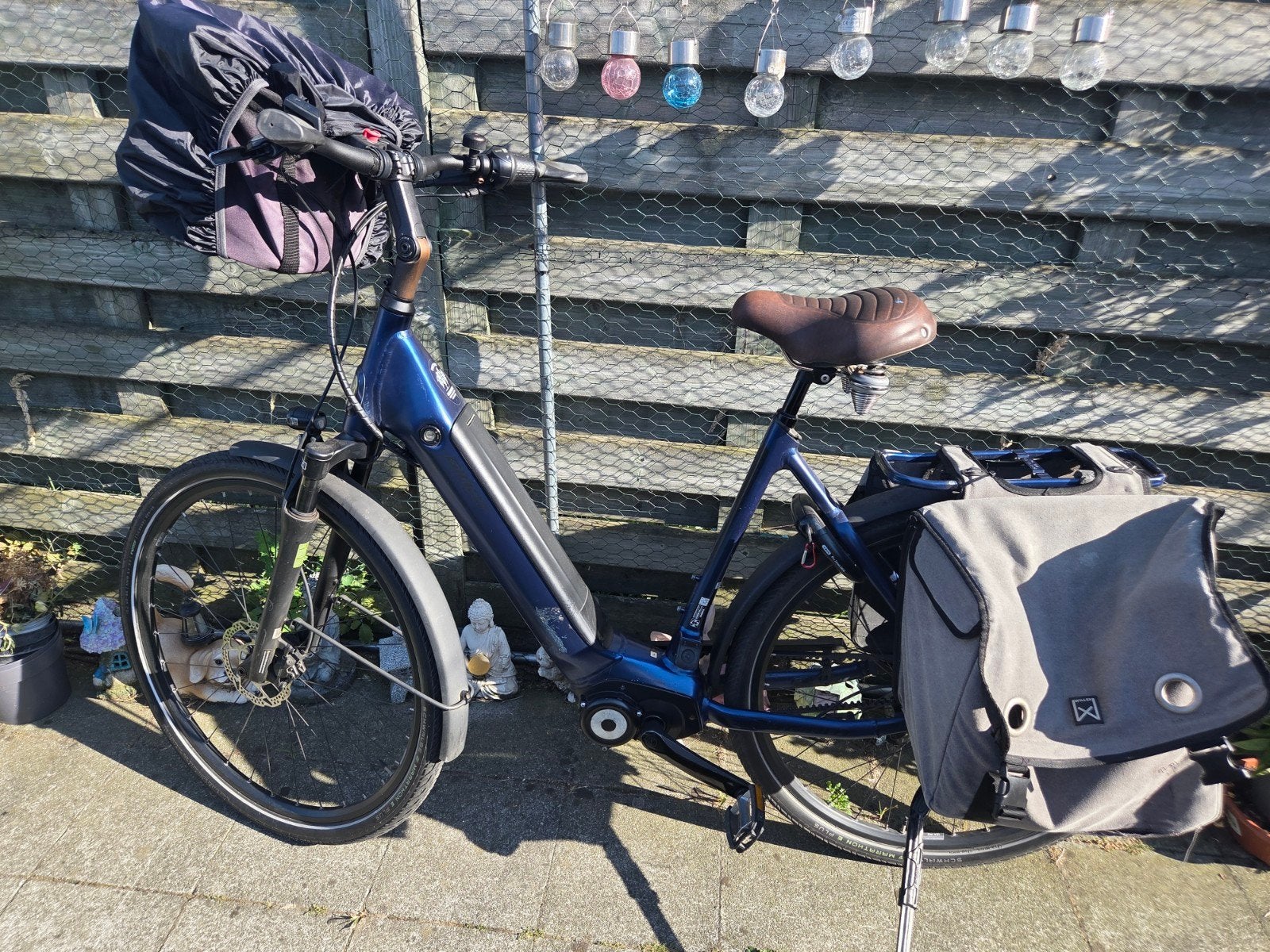 elektrische fiets giant dailey tour, Ophalen, Minder dan 10 versnellingen, Gebruikt, Vering