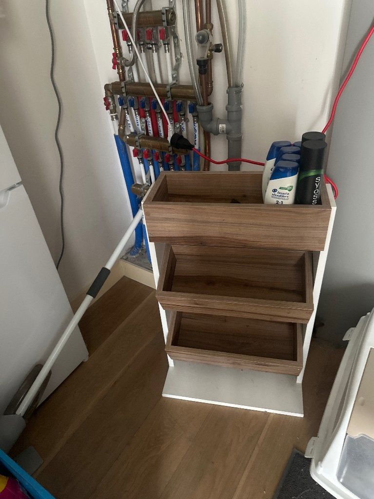Badkamer kastje, Huis en Inrichting, Badkamer | Badkamermeubels, Ophalen, 100 tot 150 cm, Overige typen, 50 tot 100 cm