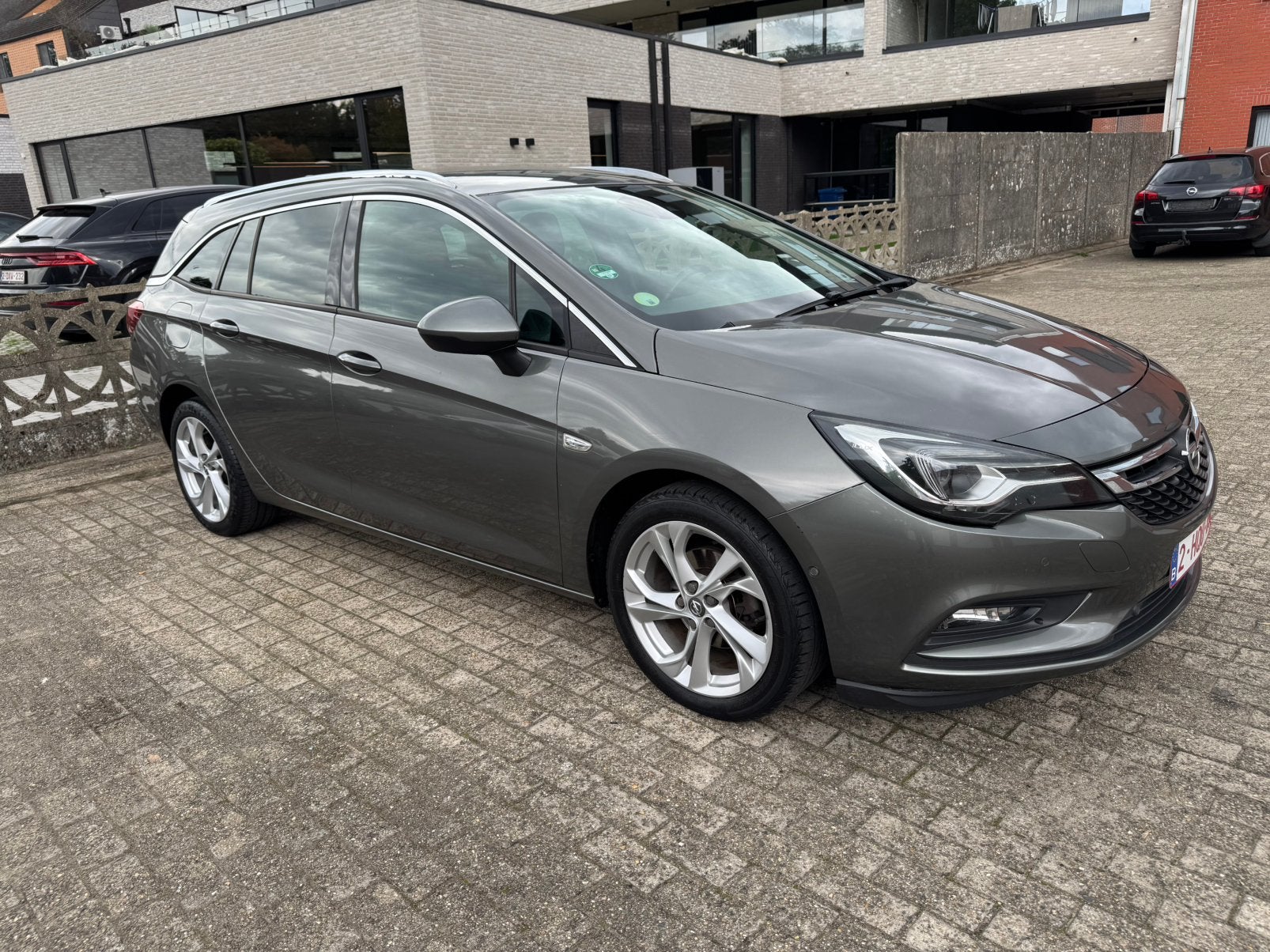 Opel Astra K 1.6 EcoFlex 2017 euro 6b, Auto's, Voorwielaandrijving, 4 cilinders, Bruin, Leder