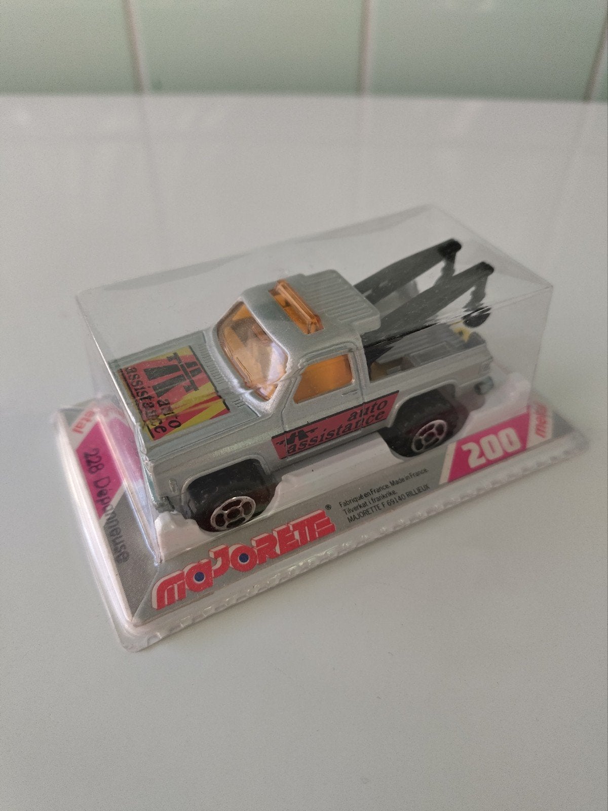 Vintage Majorette Chevy Blazer AFHALING LEES BESCHRIJVING, Enlèvement, Neuf, Voiture, Majorette