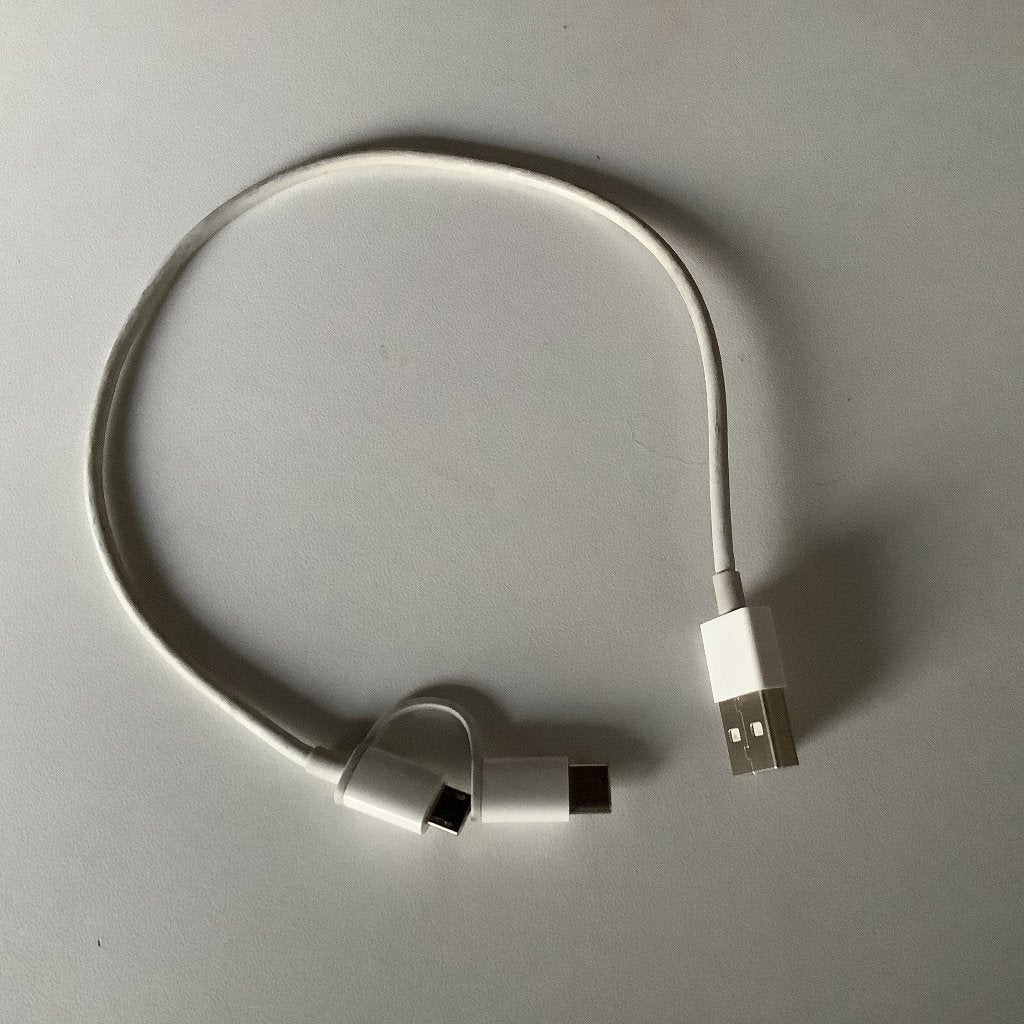 Laadkabel USB naar micro-USB of USB-C, Ophalen of Verzenden, Zo goed als nieuw, Snoer of kabel, Samsung