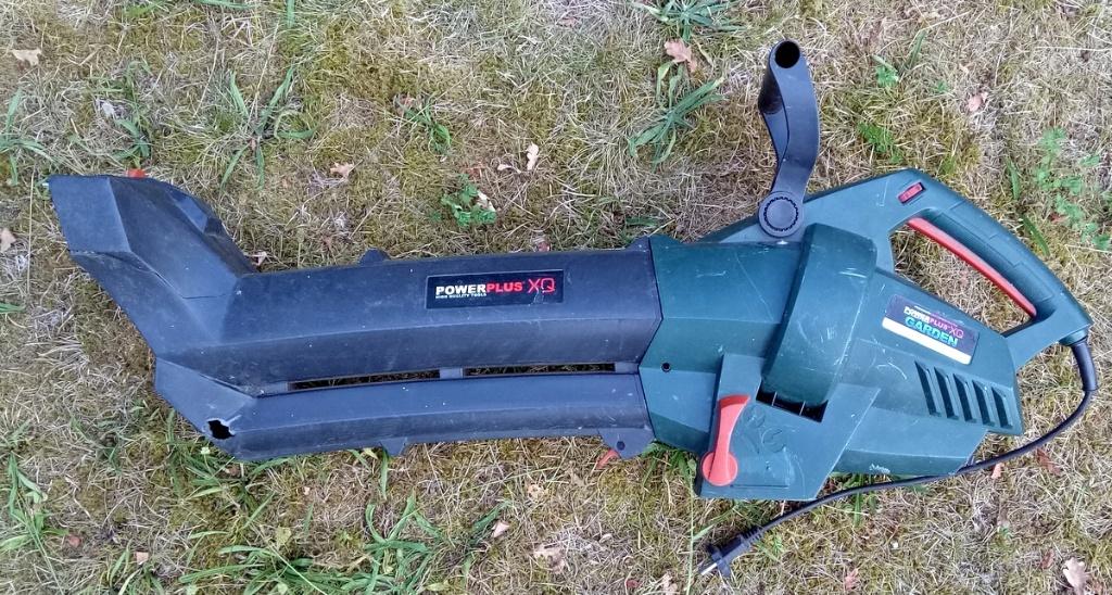 Bladblazer Powerplus, Électrique, Porté à la main, Avec fonction d'aspiration, Utilisé