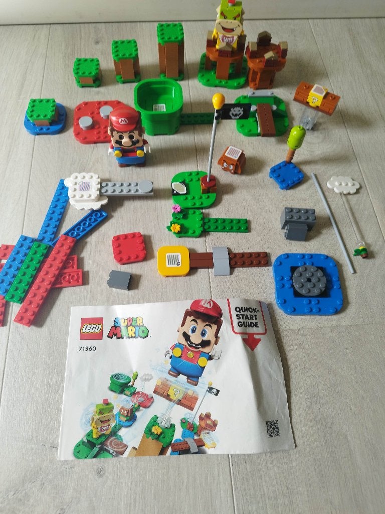 LEGO Super Mario: Avonturen met Mario starterset (71360), Overige thema's, Lego, Ophalen of Verzenden, Zo goed als nieuw