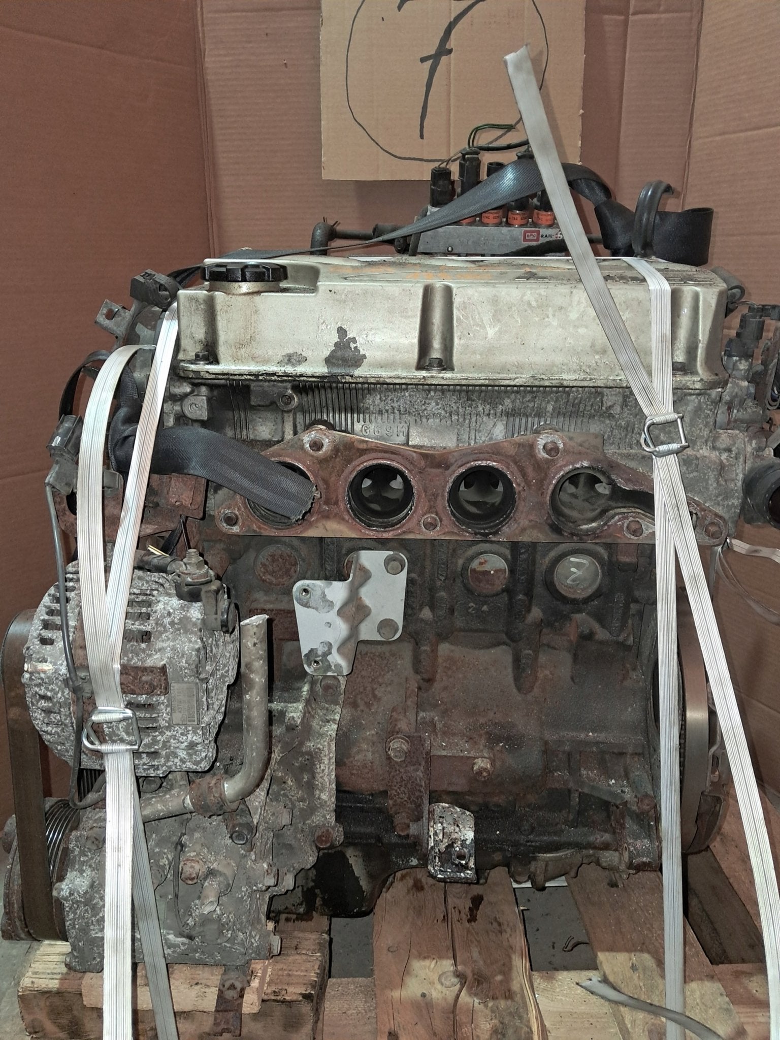 Moteur 4G69 Complet ECLIPSE GALANT GRANDIS OUTLANDER, Envoi, Utilisé, Daihatsu