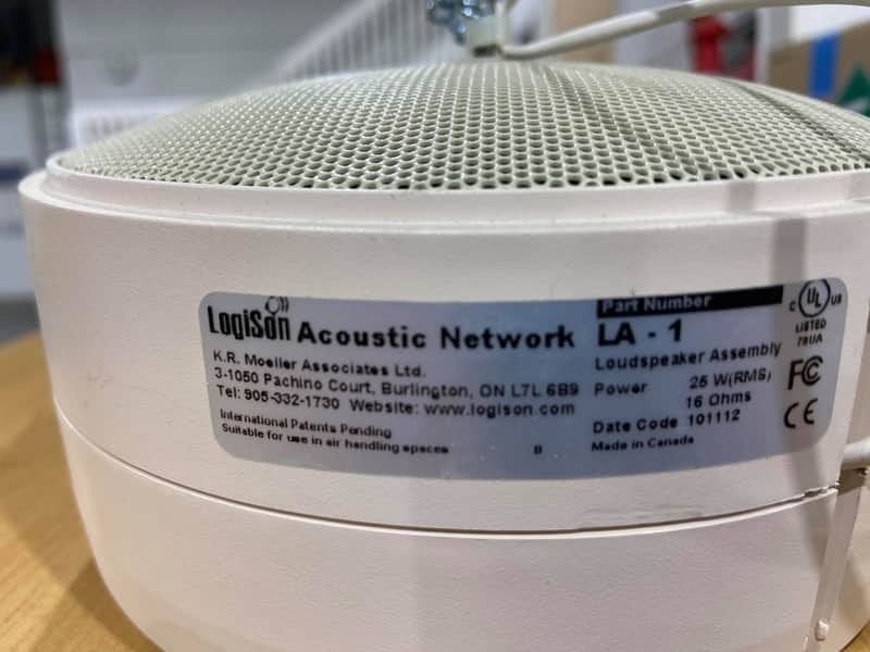 40 stuks LogiSon Acoustic Network LA-1 luidspreker., Divers, Enlèvement