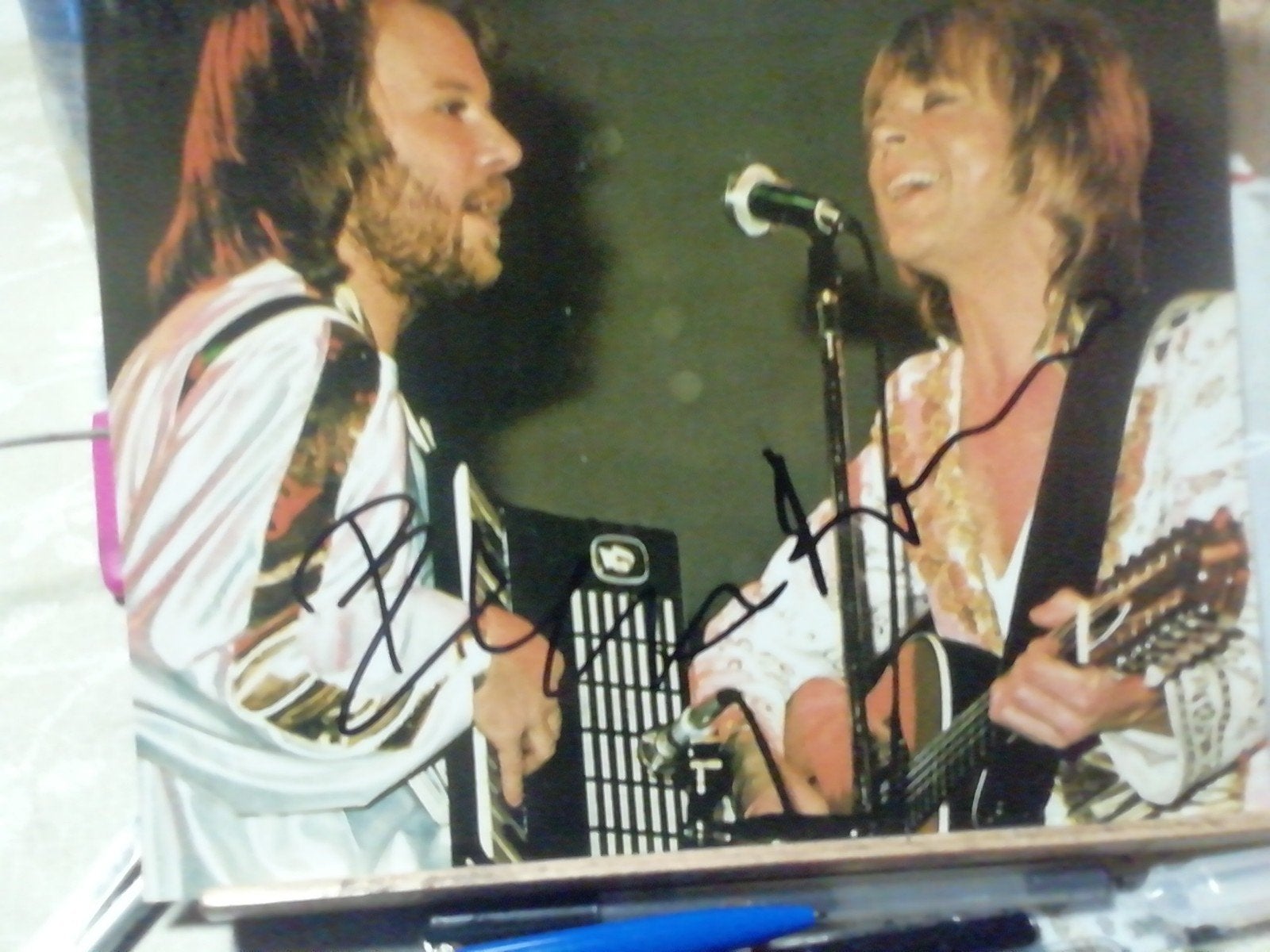 ABBA met handtekeningen, Verzenden
