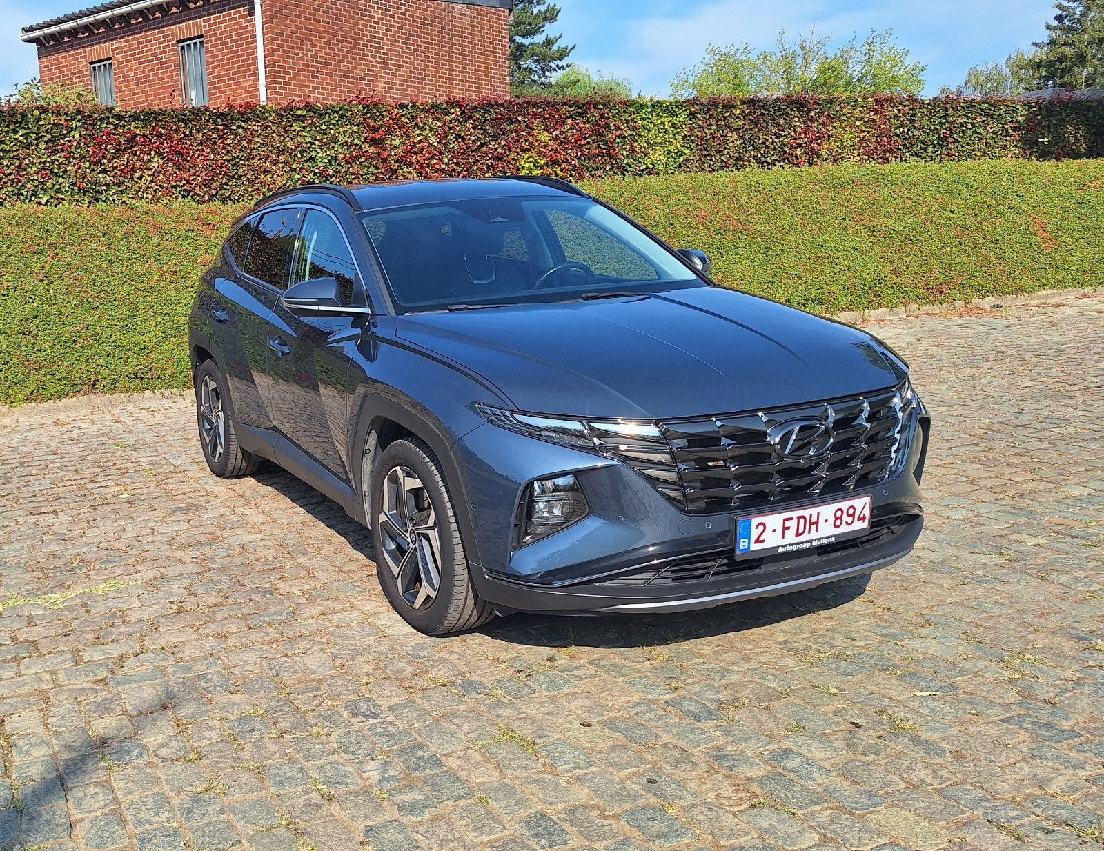 Hyundai Tucson Plug-in Hybrid 4WD Shine – Full option, Automaat, 1350 kg, 4 cilinders, Blauw