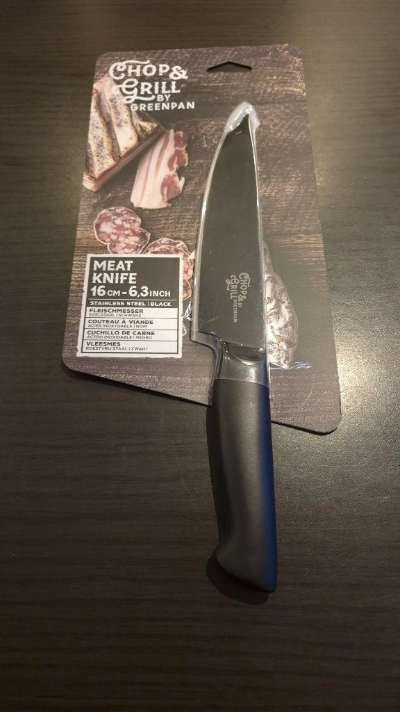 Chop & Grill door GreenPan – Vleesmes 16 cm (Nieuw), Ophalen, Los bestek, Keukenmes, Nieuw
