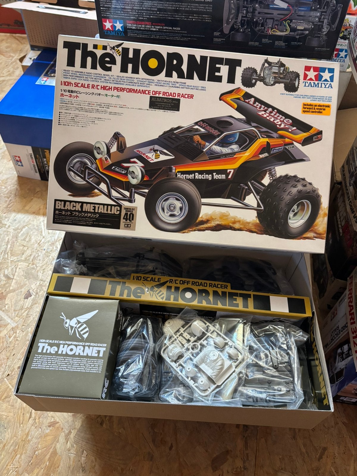 Tamiya black hornet, Hobby en Vrije tijd, Modelbouw | Auto's en Voertuigen, Ophalen of Verzenden, Nieuw, Tamiya