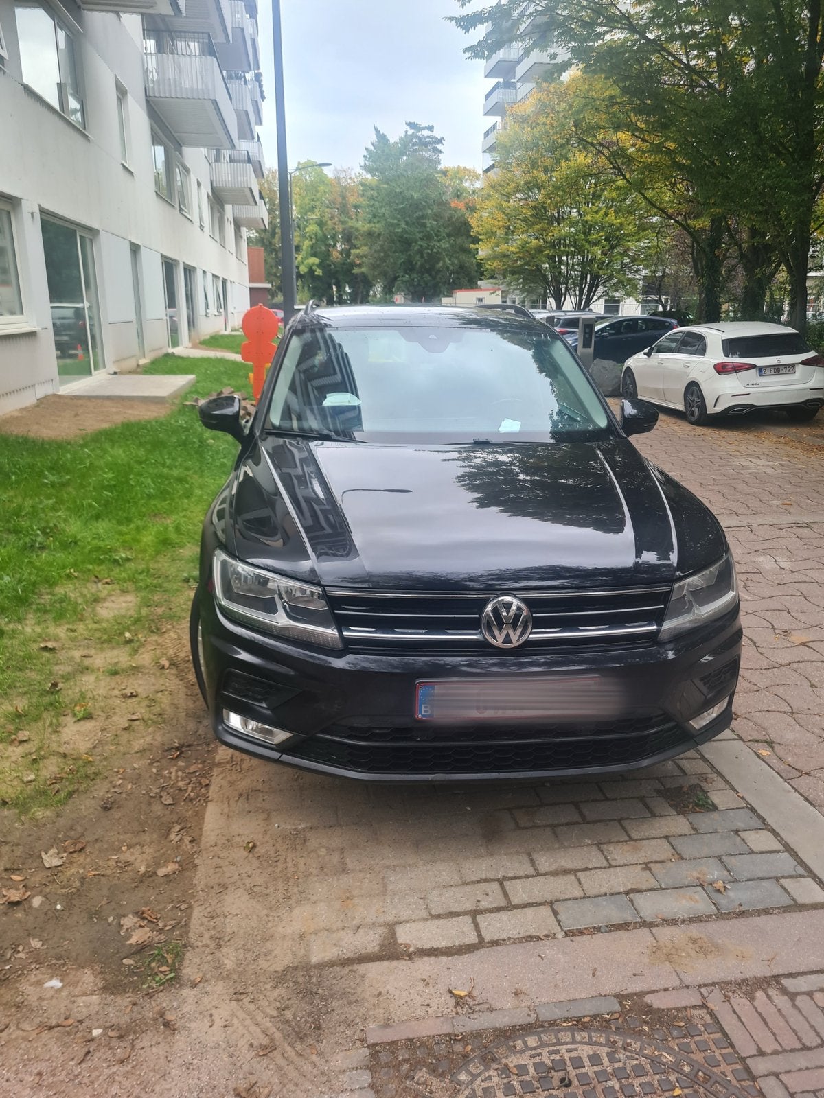 Volkswagen Tiguan 2.0 TDI 150 ch – 09/2016 – 211.000 km, Auto's, Bluetooth, Euro 6, Zwart, 5 deurs