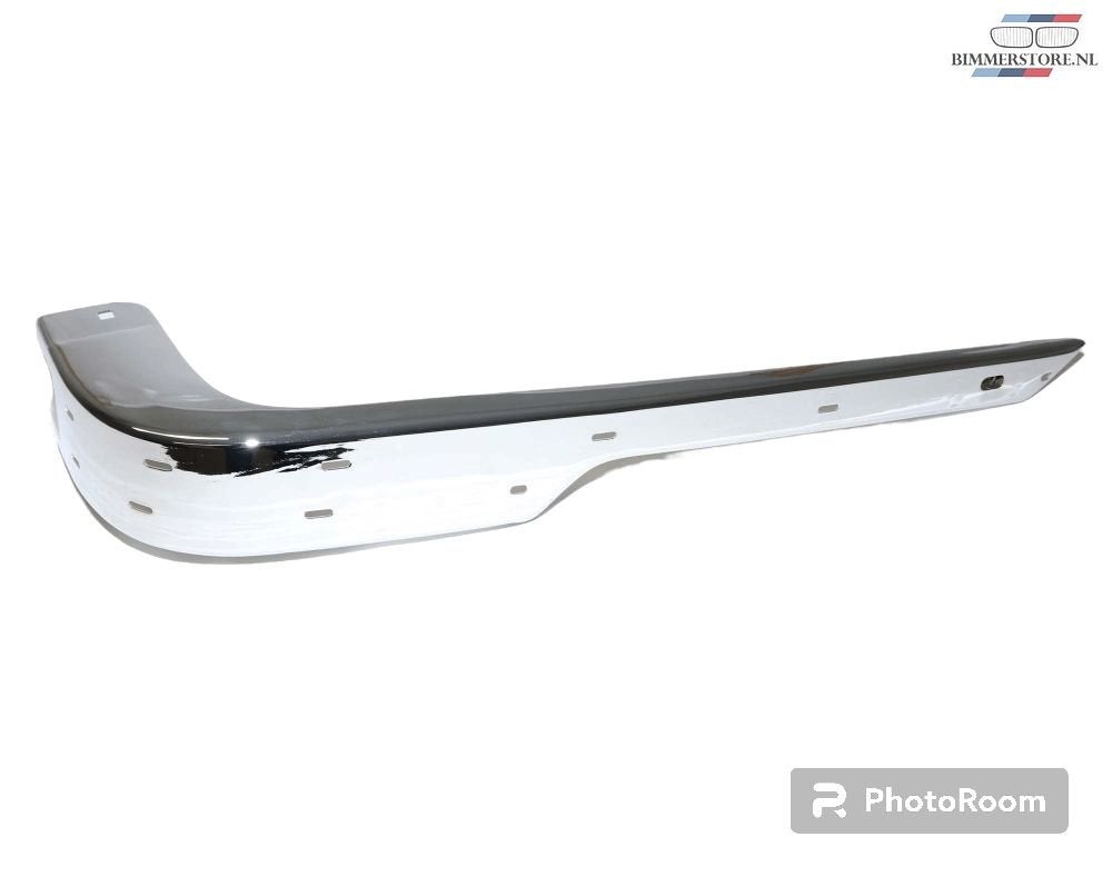Achter bumper hoek chrome rechts bijrijderskant BMW 5 serie, Neuf, Arrière, -, Origine de la pièce connue