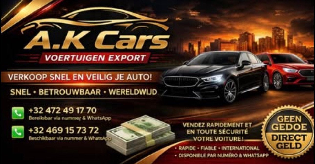 Auto opkoper 24/7, Bedrijf, Te koop