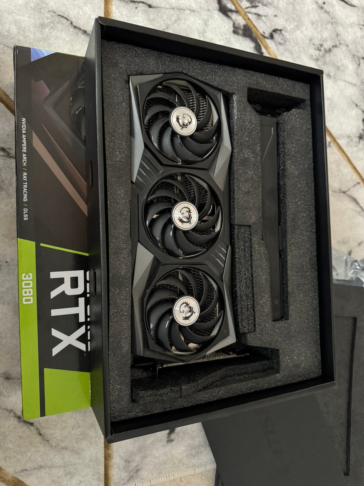Rtx 3080 msi trio 10gb, Ophalen of Verzenden, Zo goed als nieuw