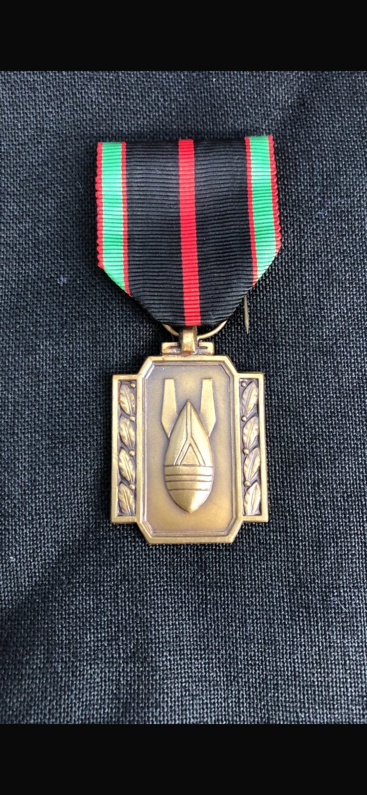 Zeldzame Medaille ontmijning België Deminage Belgique, Verzamelen, Ophalen of Verzenden